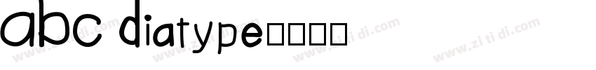 ABC Diatype字体转换